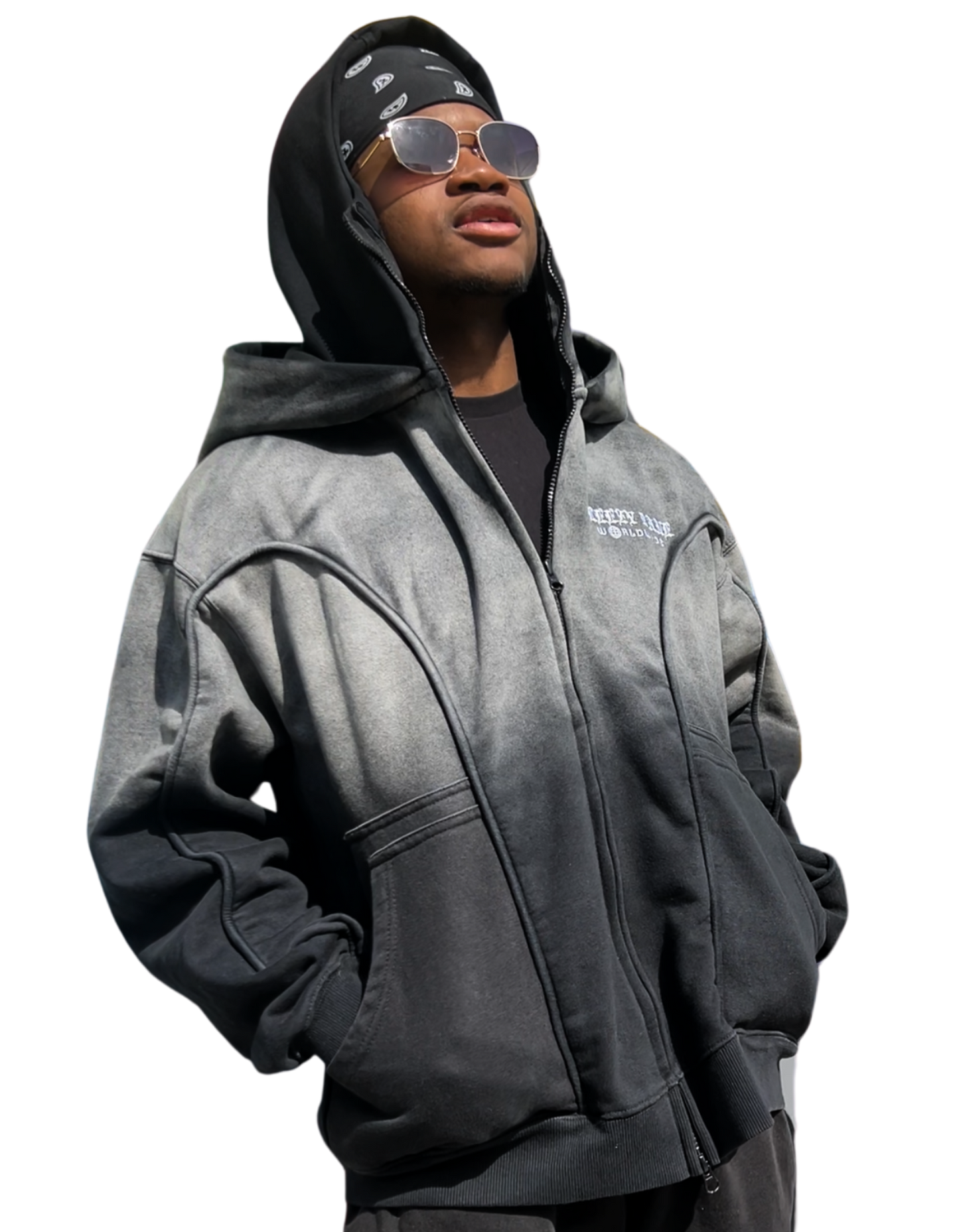BBW Signature Hoodie - Double-Hood Fade Hoodie